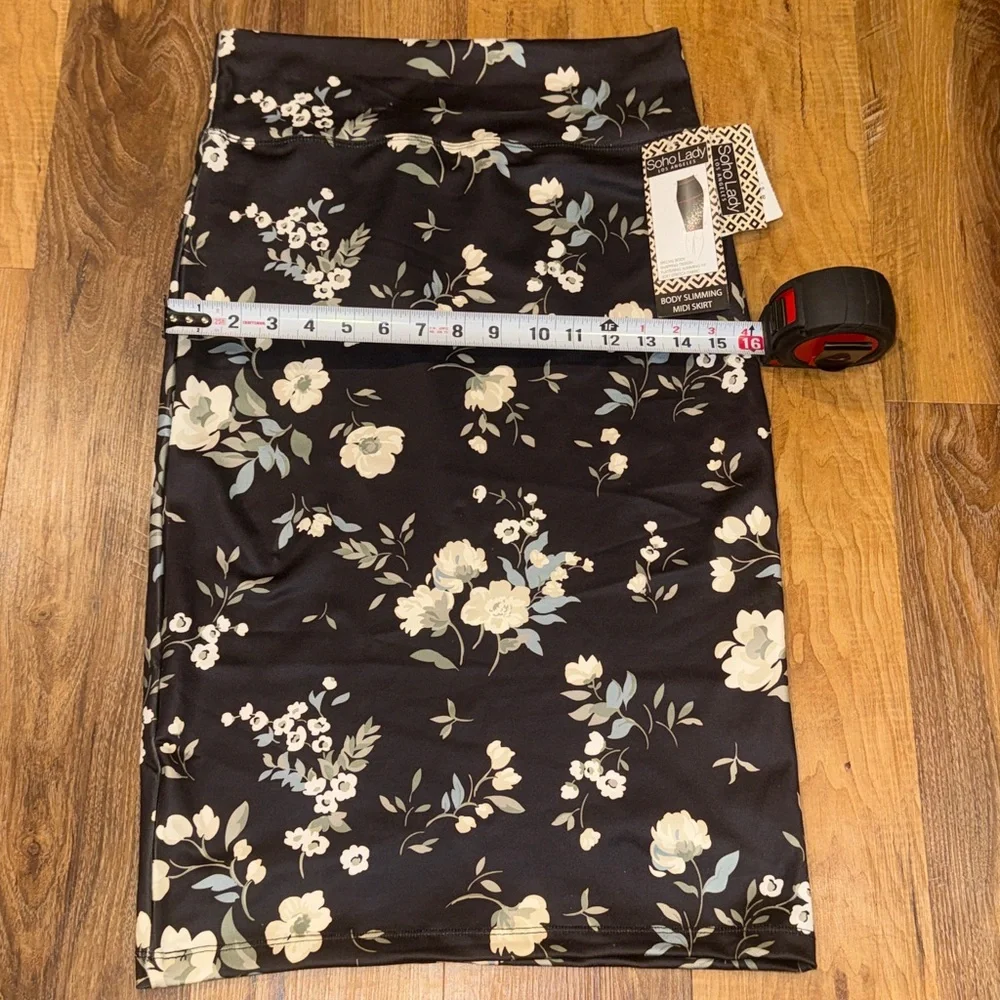 Soho Lady Women’s Body Slimming Midi Skirt (2 Skirts)(Size: Large)(NWT) - Picture 5 of 14